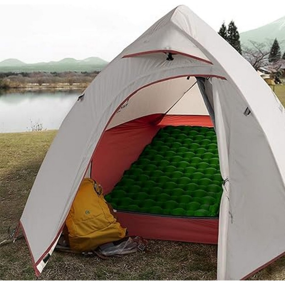 Коврик надувной туристический FC-10 NH19Z001-P Naturehike 6927595735350, 65 мм, зеленый