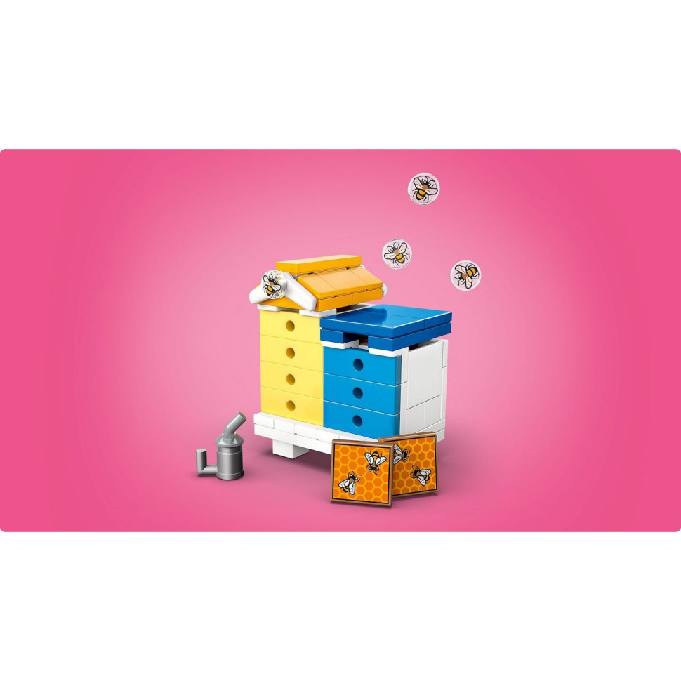 Конструктор LEGO Friends Будиночок і квітник бджолярів 42669, 1161 деталь