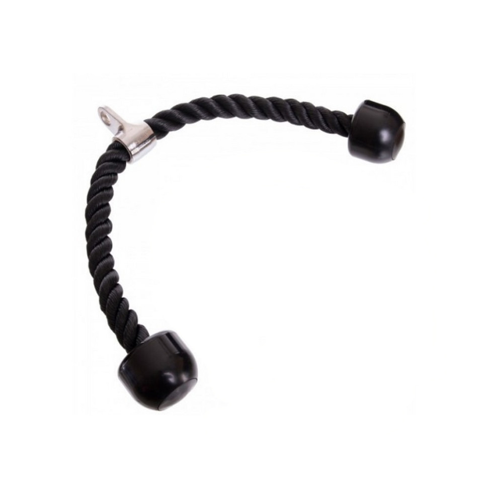 Канат для тяги на блочном тренажере двойным хватом EasyFit EF-8436