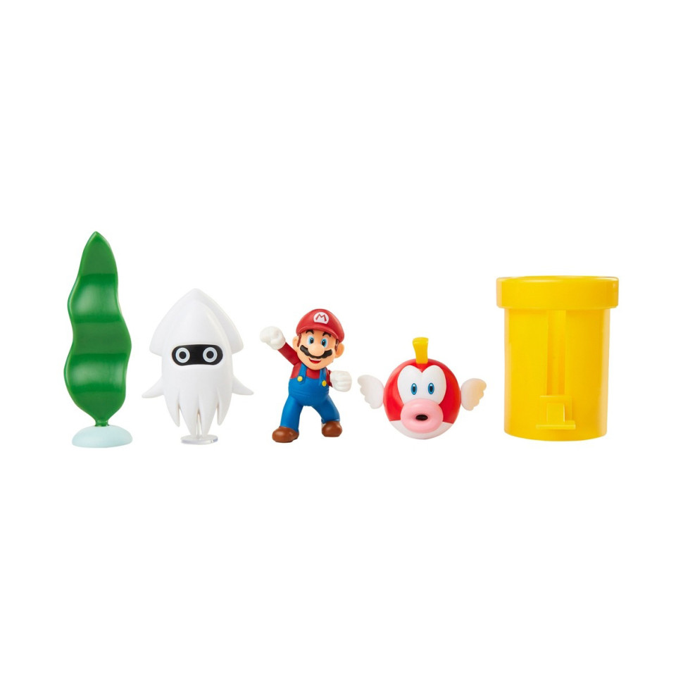 Ігровий набір з фігурками ПІДВІДНИЙ СВІТ SUPER MARIO 40016i з аксесуарами