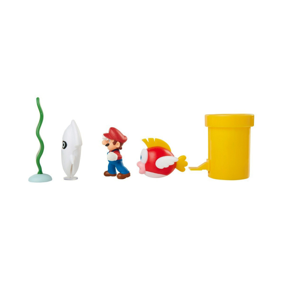Ігровий набір з фігурками ПІДВІДНИЙ СВІТ SUPER MARIO 40016i з аксесуарами