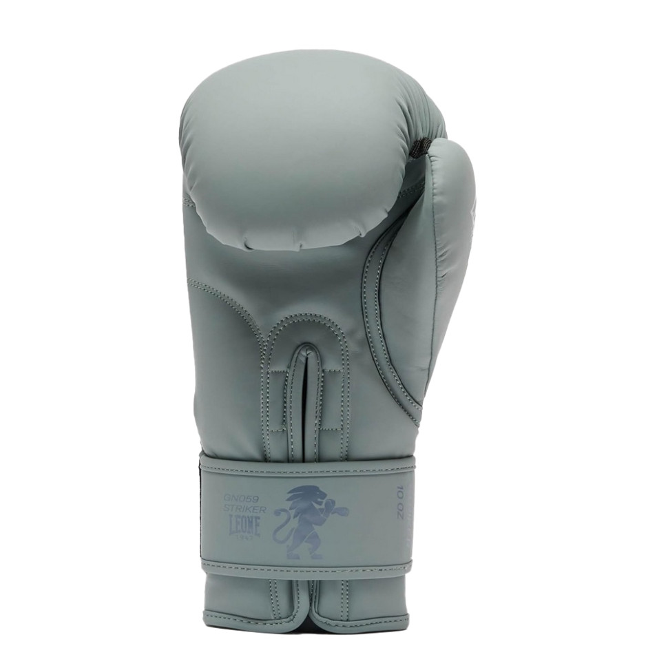 Боксерські рукавички GN059 STRIKER Leone GN059_Grey_10oz, Grey 10 унцій