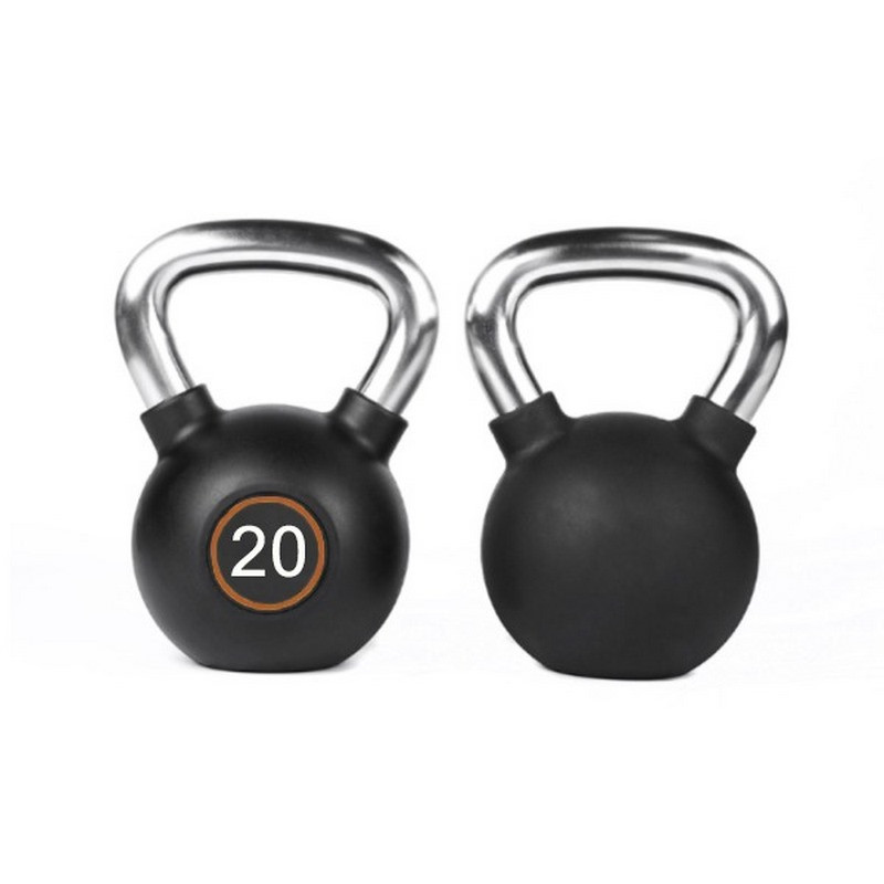 Гиря обрезиненная FF51F3 Generation Fitness 522887 чугунная 20 кг