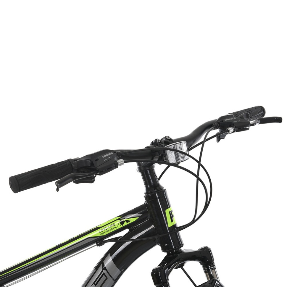 Велосипед PROF1 MTB2602-2, 26 дюймів, алюмінієва рама 13 Shimano 21SP чорно-червоний