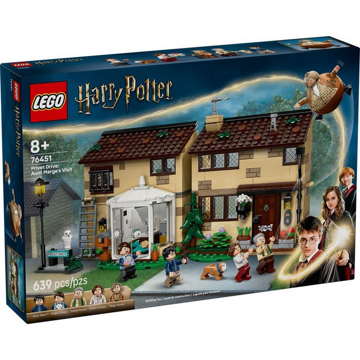 Конструктор Harry Potter Привет-драйв: визит тети Мардж LEGO 76451- 639 деталей
