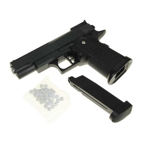 Дитячий пістолет на кульках "COLT 1911 PD" Galaxy G10 Чорний по цене 358 грн.
