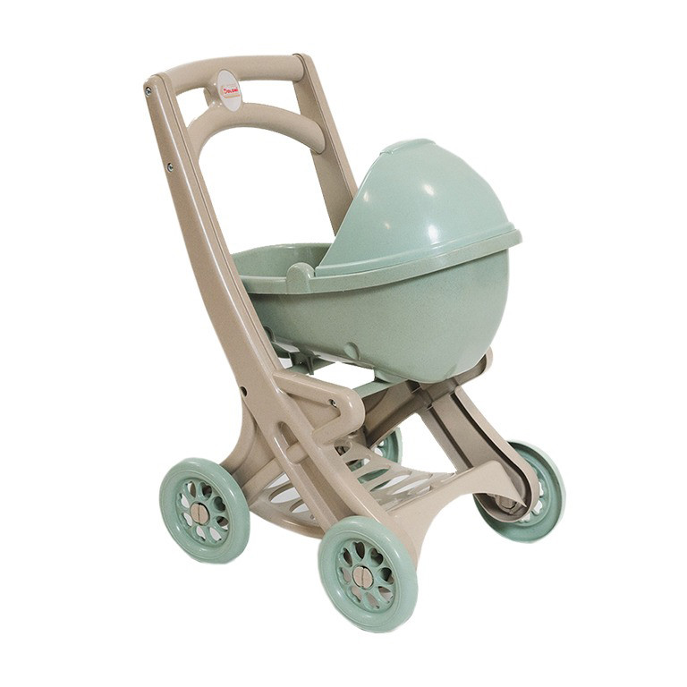 Коляска для кукол с люлькой Doloni 0121/01eco бирюзовый
