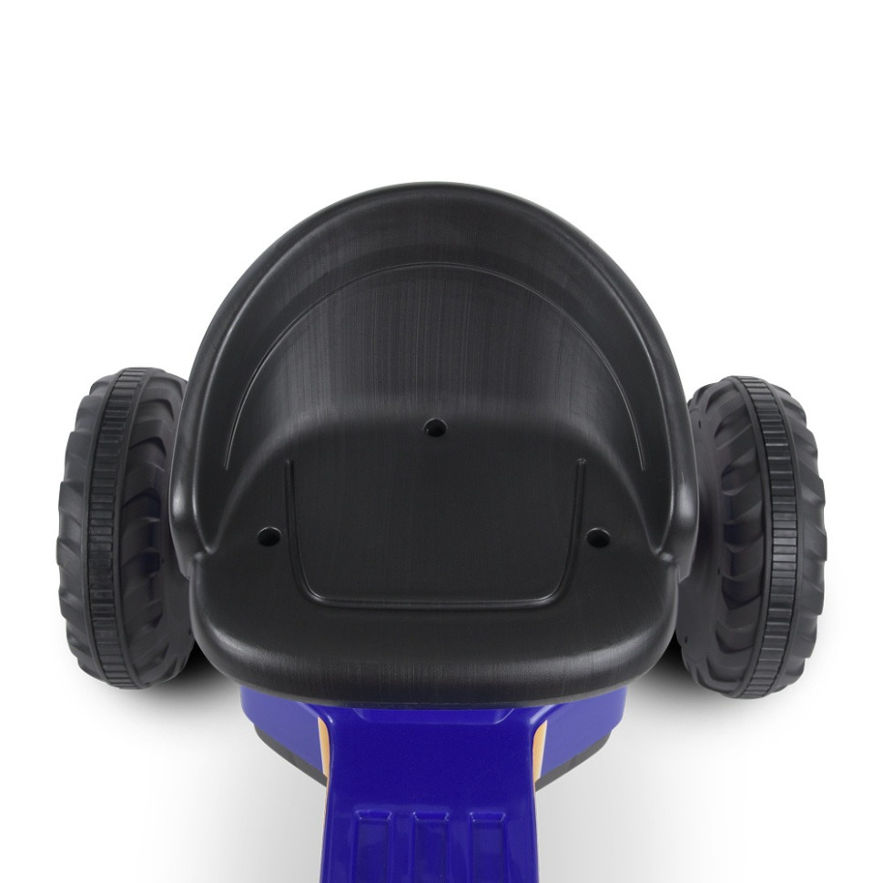 Дитячий трактор Bambi Kart M 4907-4 педальний, ручні гальма, синій