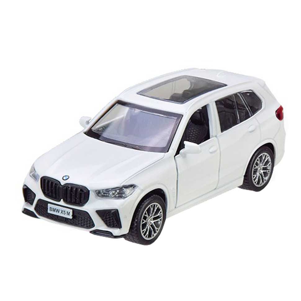 Машинка инерционная BMW X5M АВТОПРОМ 4370(White) масштаб 1:43