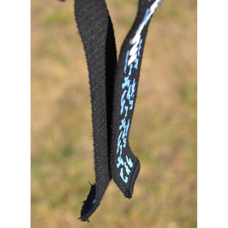 Лямки для тяги Camo Power Wrist Straps MadMax MFA-275-BLU-U, Camo/Light, Blue