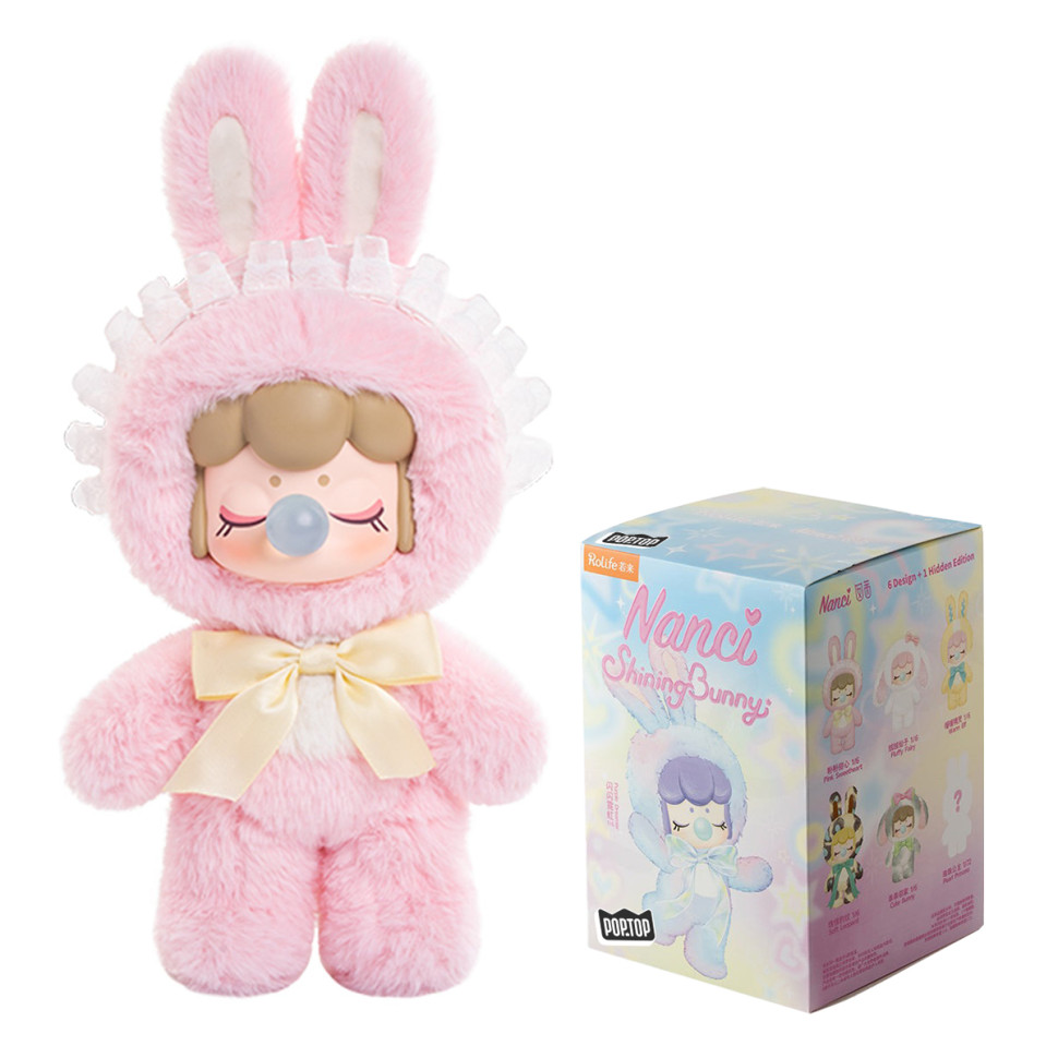 Колекційна м'яка іграшка Милі зайченята Pop Top MNBXX серії 