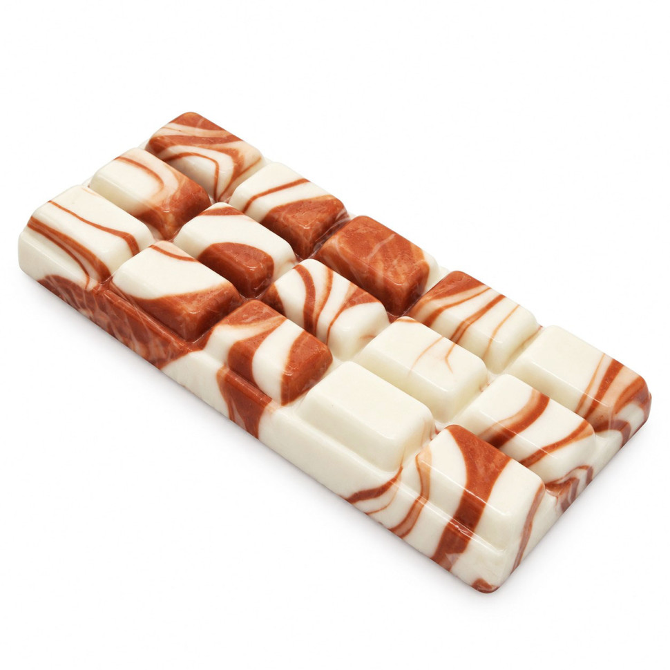 Дитячий сквіш-антистрес Шоколад мармуровий Bambi SQCHOKO-113-Brown розмір 15,7х7х1,7 см
