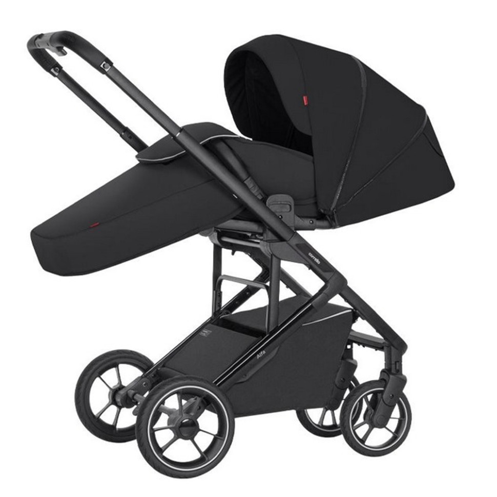 Прогулянкова коляска Alfa CRL-5508 CARRELLO CRL-5508 Midnight Black B