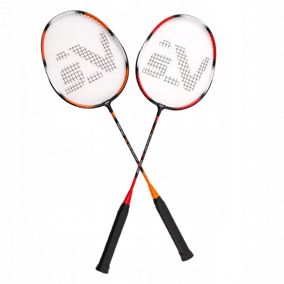 Набор для бадминтона Pro SportVida SV-SE0003 ракетки 4 шт, воланы 2 шт, сетка 