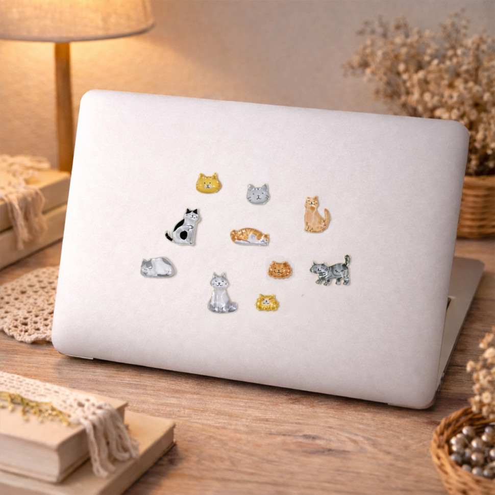 Набор 3D-наклеек 