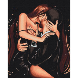 Картина по номерам "Страсть в деталях" ©Alla Berezovska Brushme BS53824, 40х50 см