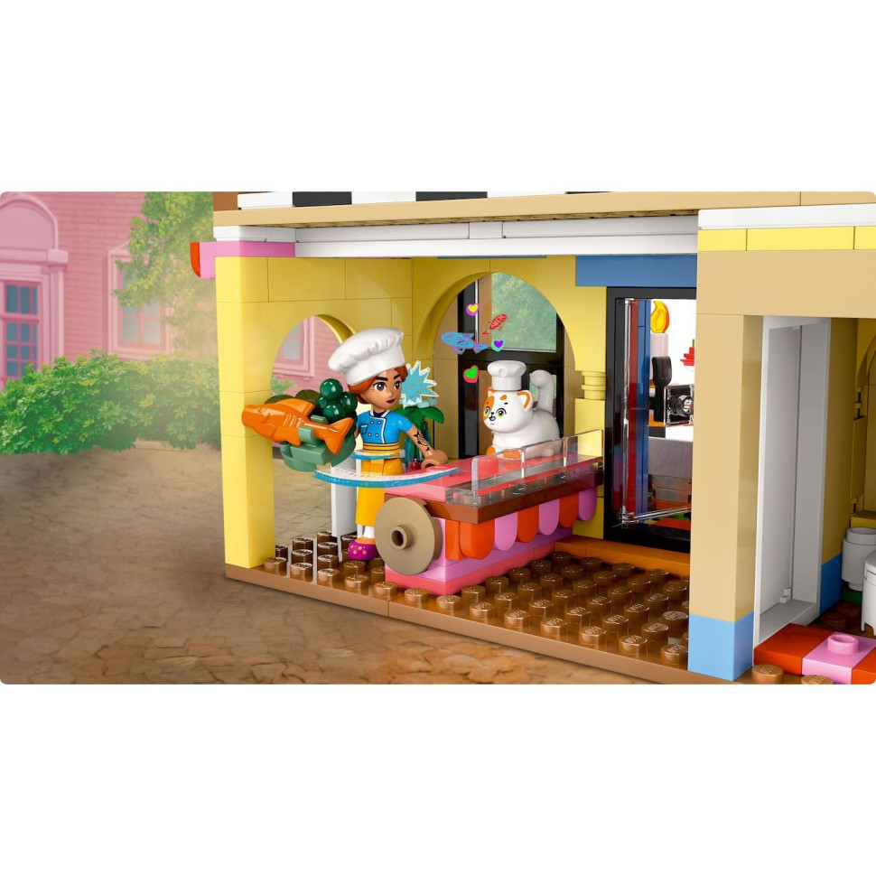 Конструктор LEGO Friends Ресторан і кулінарна школа 42655, 896 деталей