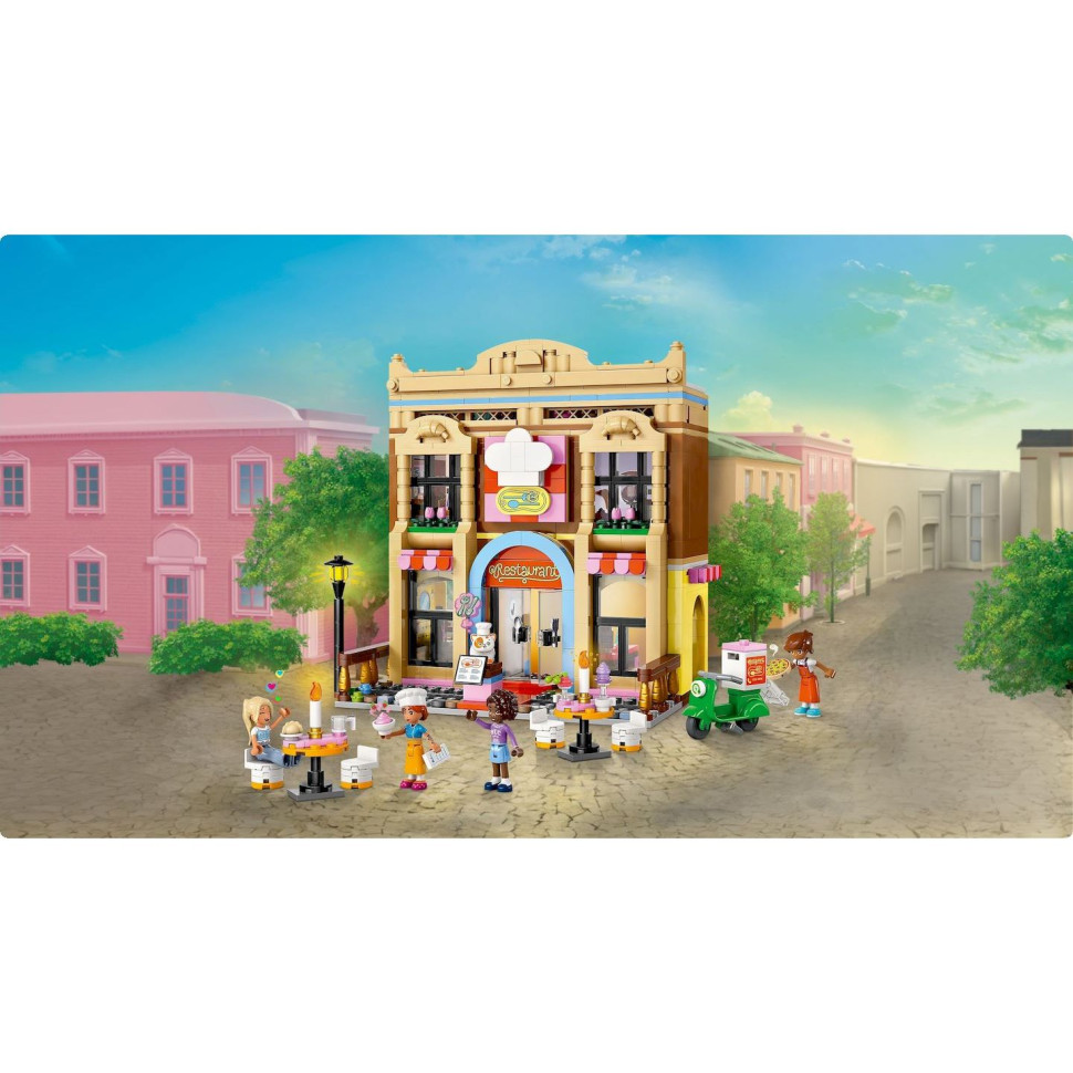 Конструктор LEGO Friends Ресторан і кулінарна школа 42655, 896 деталей