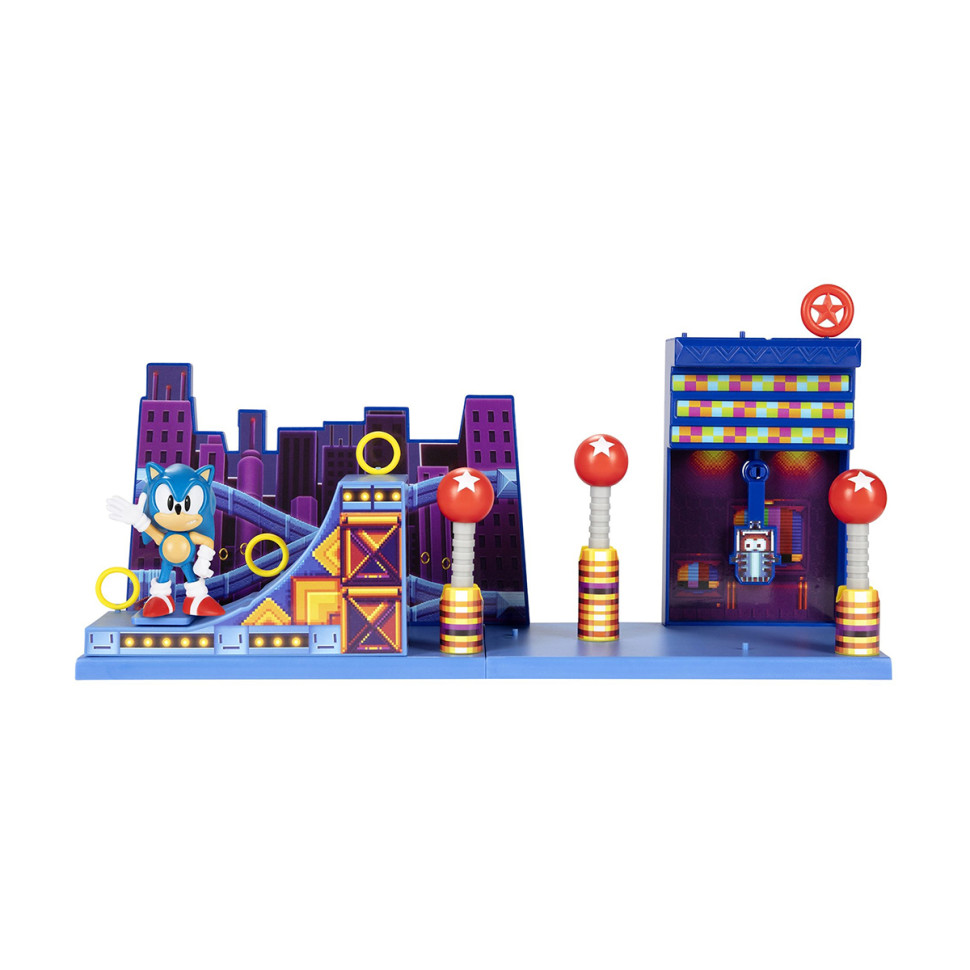 Ігровий набір СОНІК У СТУДІОПОЛІСІ SONIC THE HEDGEHOG 406924-RF1 з аксесуарами