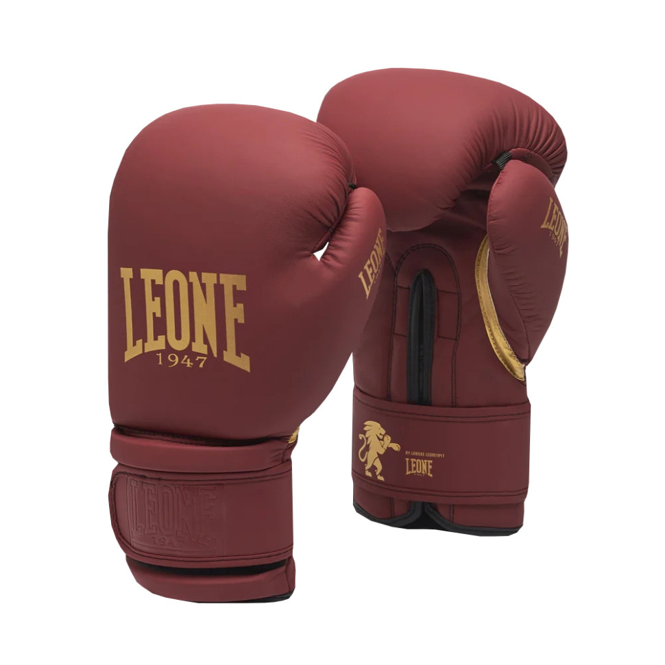 Боксерські рукавички GN059X BORDEAUX ED Leone GN059X_BORDEAUX_12oz, 12 унцій