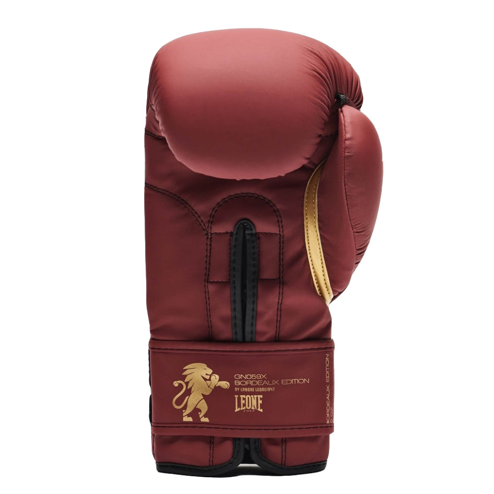 Боксерські рукавички GN059X BORDEAUX ED Leone GN059X_BORDEAUX_12oz, 12 унцій