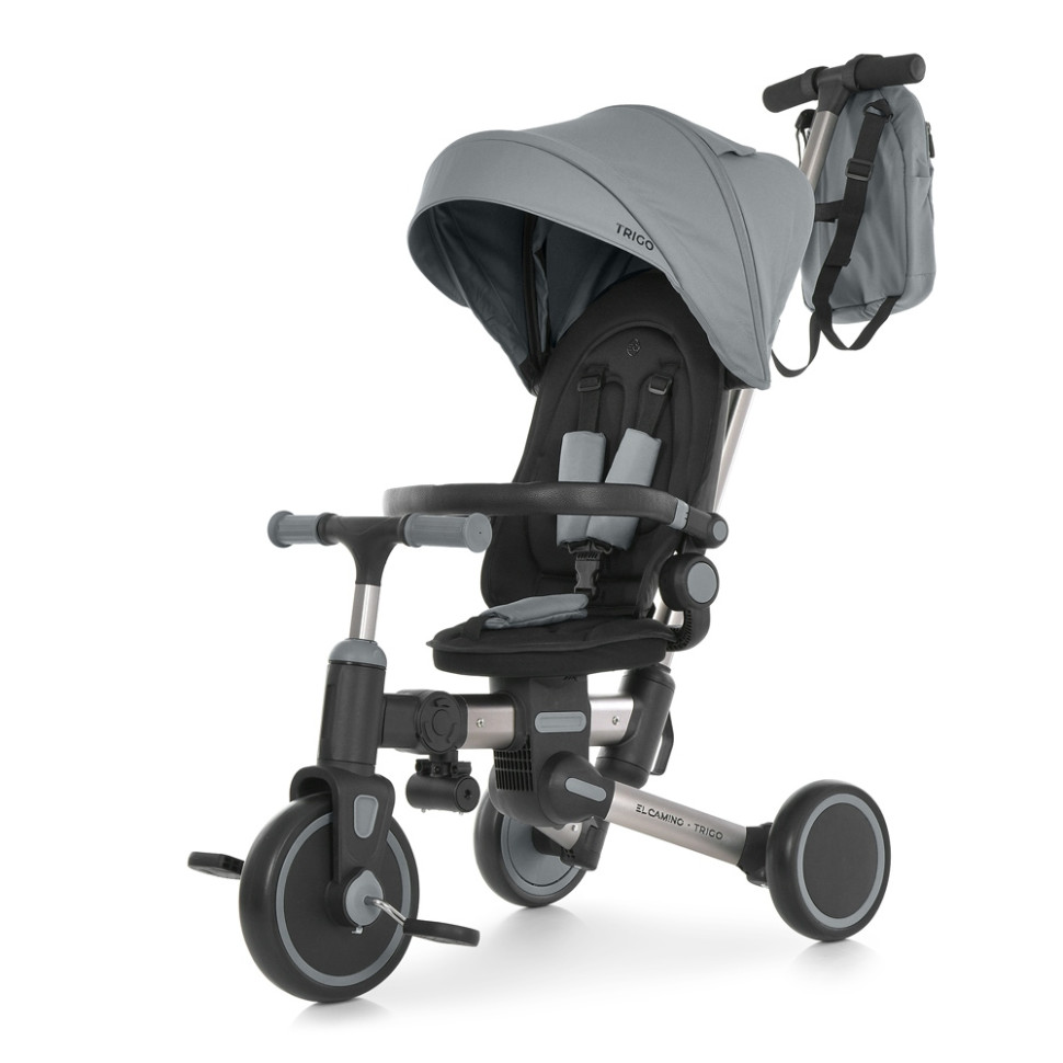 Детский трехколесный велосипед TRIGO El Camino ME 1226 Frost Gray, до 25 кг