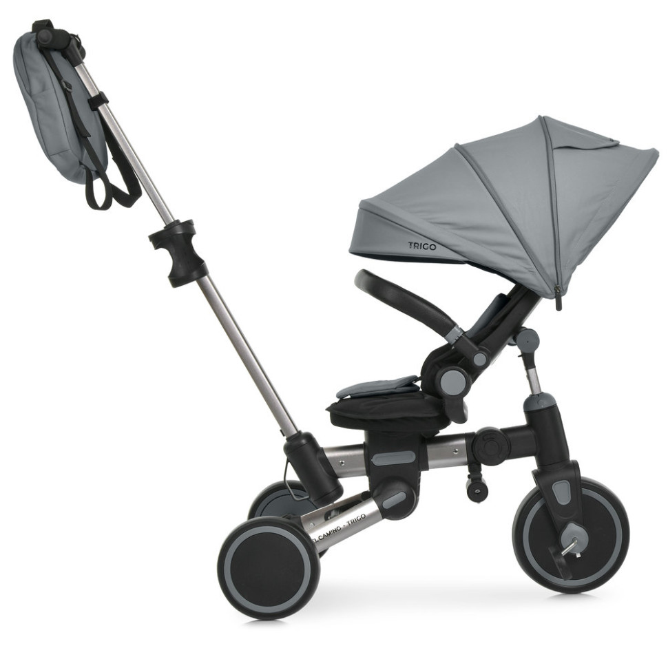Дитячий триколісний велосипед TRIGO El Camino ME 1226 Frost Gray, до 25 кг