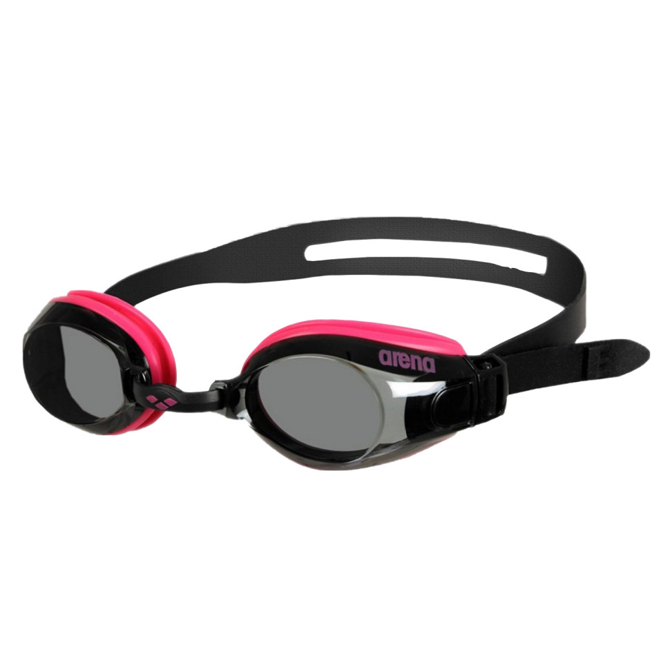 Очки для плавания ZOOM X-FIT Arena 92404-059 розовый, дымчатый, черный Уни OSFM