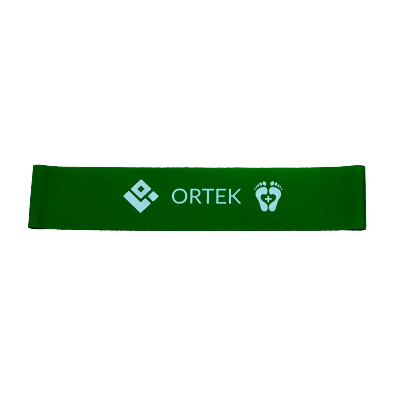 Фітнес гумка для тренування стоп Ortek 10187-OTK 25 см 5x25 см - розмір Легкий