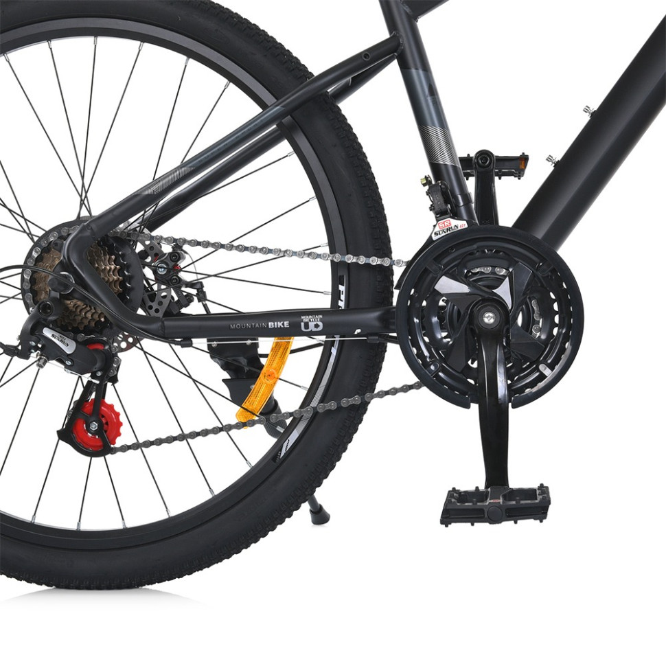 Велосипед SKD75 PROF1 MTB 2605-1, 26 дюймов, стальная рама 16 Sunrun 24SP черный