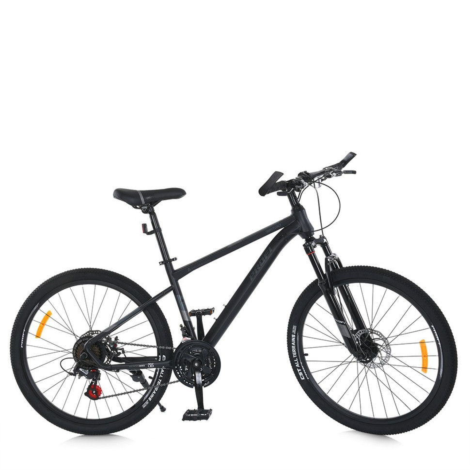 Велосипед SKD75 PROF1 MTB 2605-1, 26 дюймов, стальная рама 16 Sunrun 24SP черный