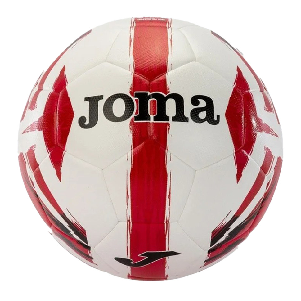 М'яч футбольний LIGHT Joma 401244.206.5 білий, червоний № 5