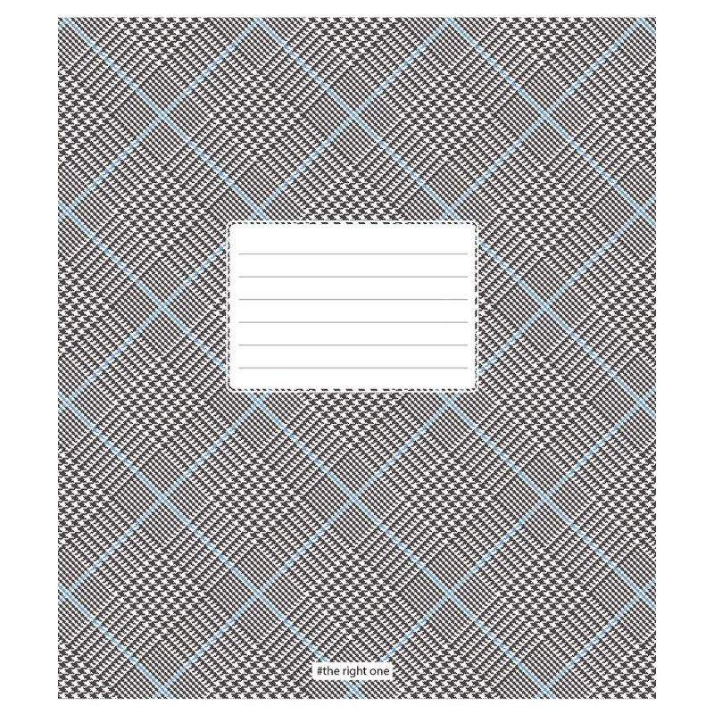 Тетрадь ученическая «Houndstooth print» Школярик 024-3387K-5 в клеточку, 24 листа