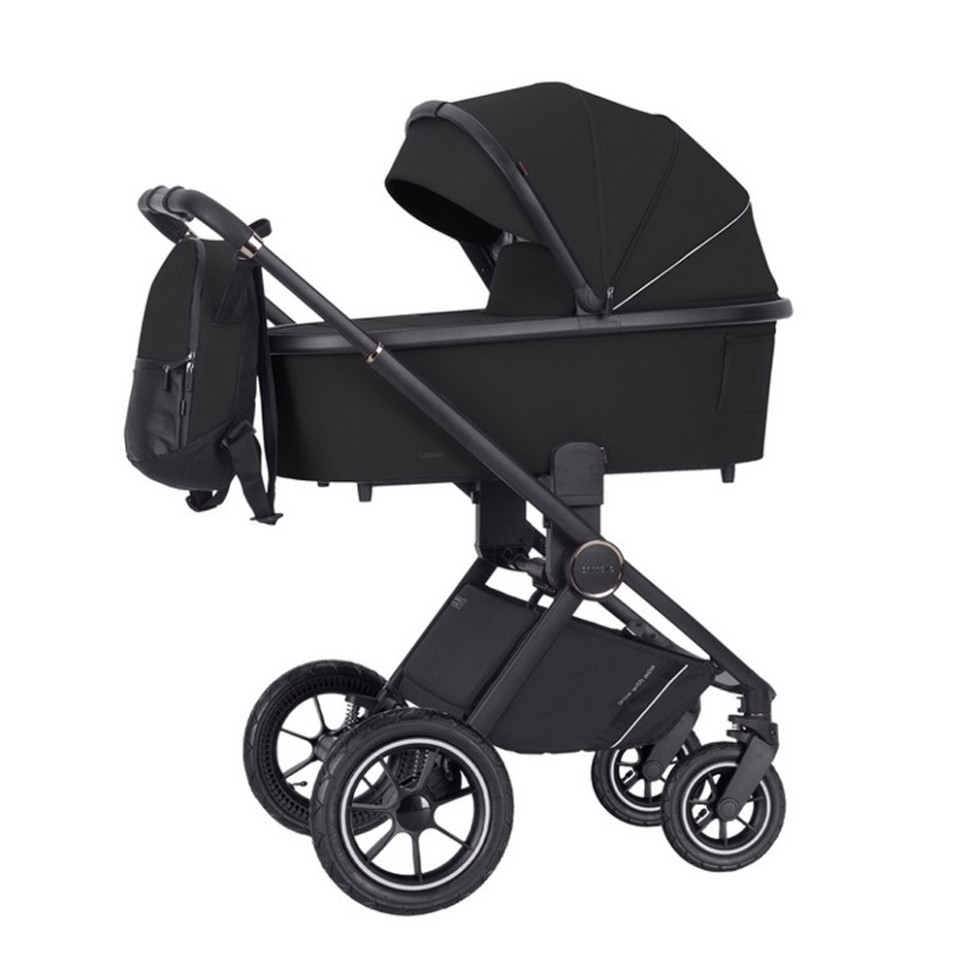 Коляска универсальная 2 в 1 Ultimo CARRELLO CRL-6516 Pitch Black 