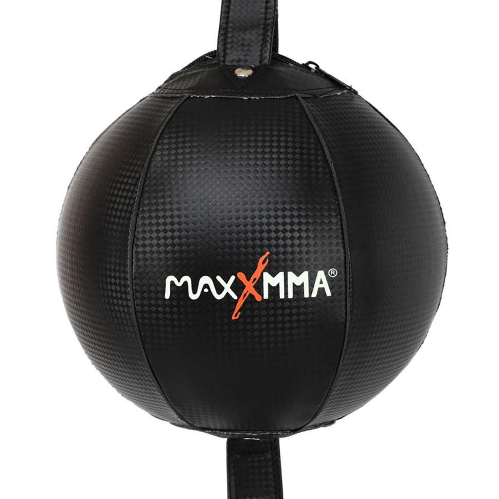 Груша боксерская пневматическая на растяжках с утяжелителем MaxxMMA 4163TT 22 см 