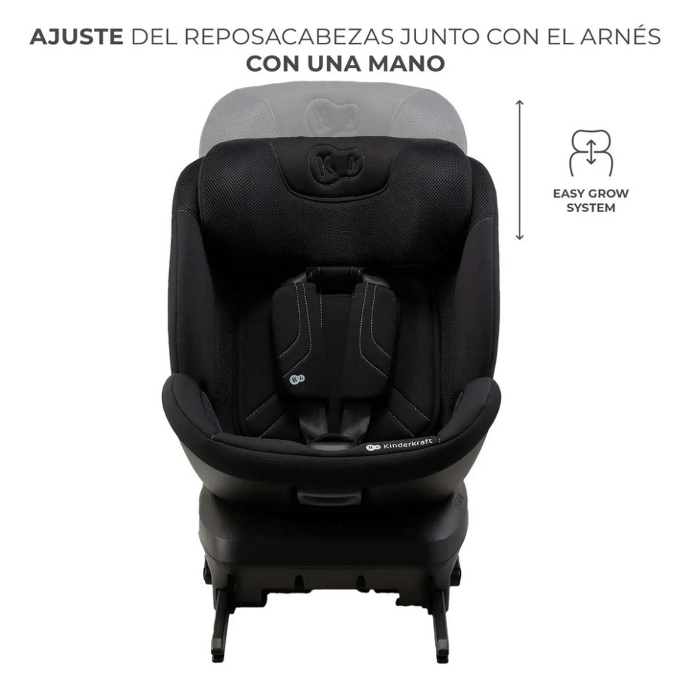 Автокресло детское Xpedition 3 i-Size Kinderkraft KCXPED03BLK0000 Black