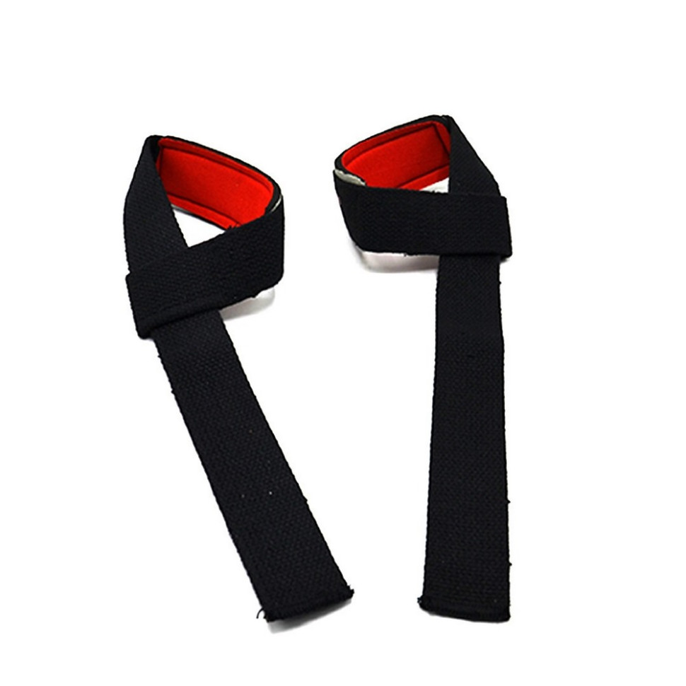 Лямки для тяги PWR Straps MadMax MFA-267-U, Black/Grey/Red