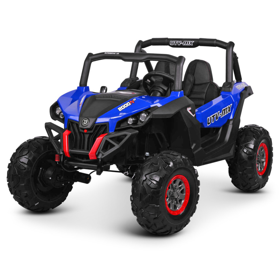Дитячий електромобіль Джип Bambi M 3602EBLR-4 до 50 кг