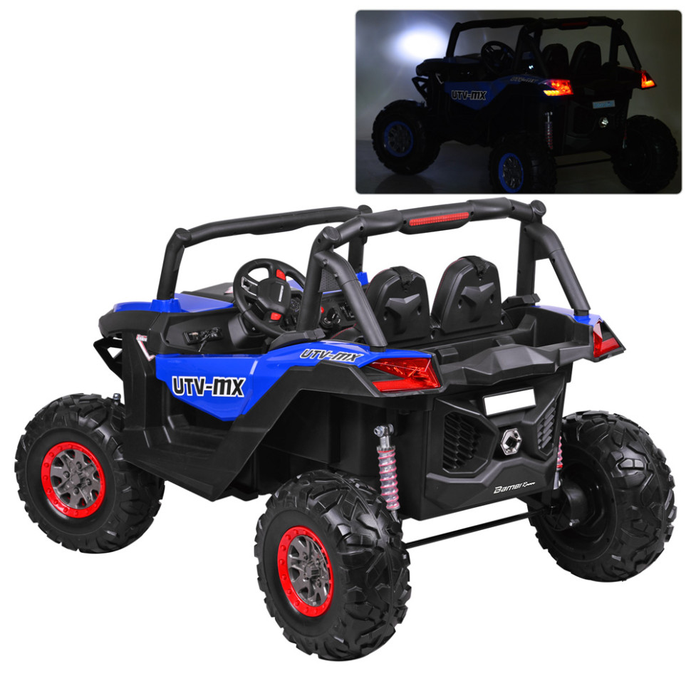 Дитячий електромобіль Джип Bambi M 3602EBLR-4 до 50 кг
