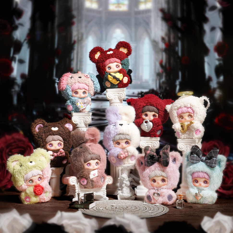 Пухнаста фігурка на підвісі Люблю тебе Pop Top HC031 Hi TOY серії 