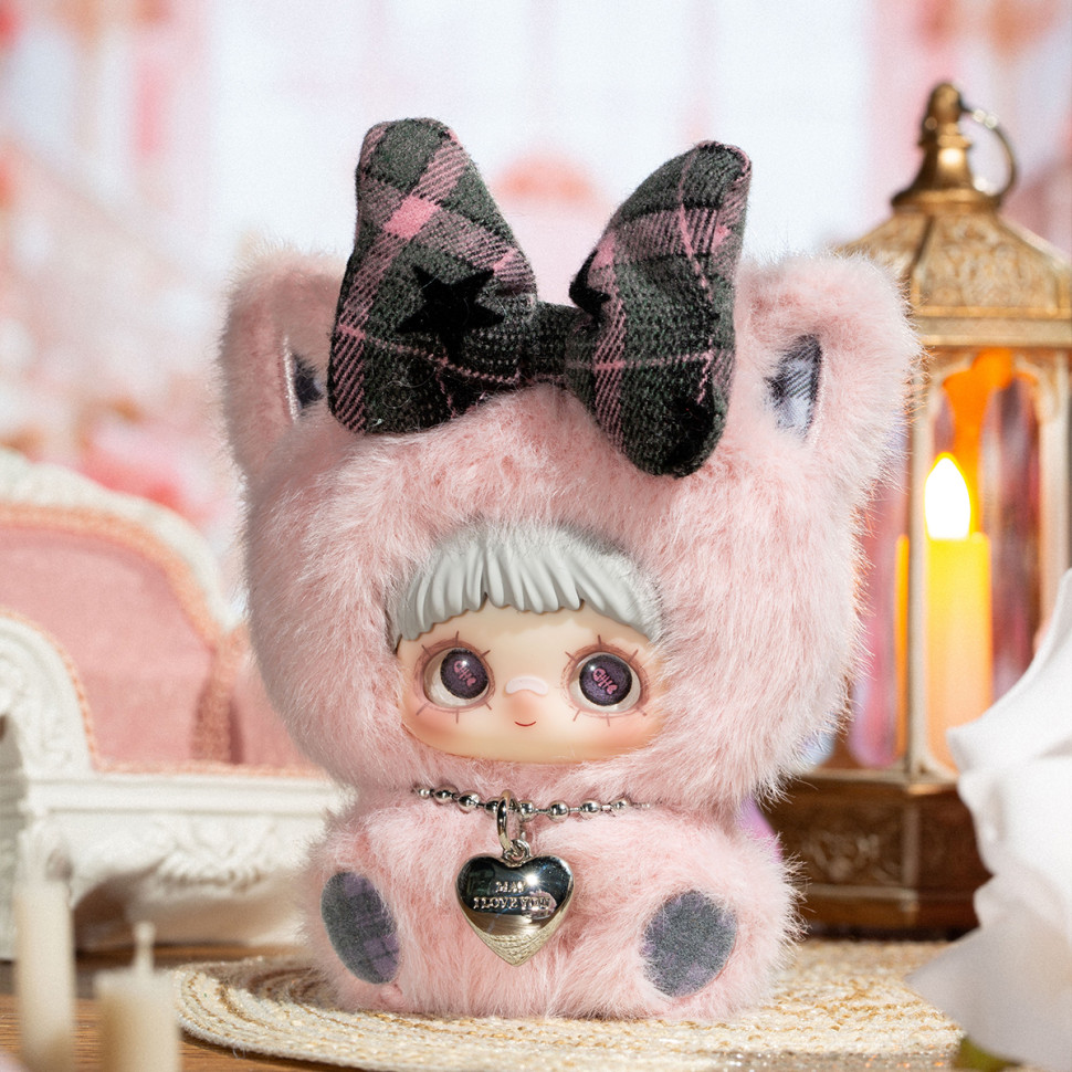 Пухнаста фігурка на підвісі Люблю тебе Pop Top HC031 Hi TOY серії 