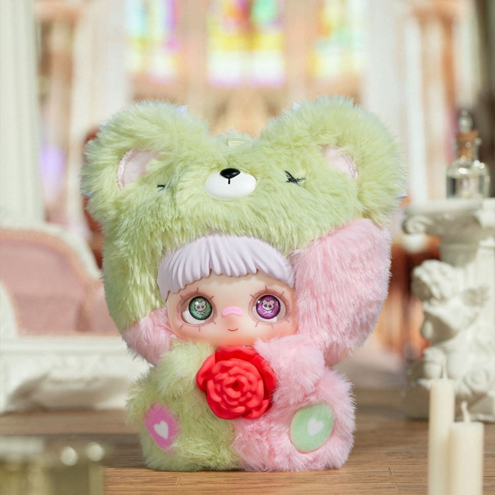 Пухнаста фігурка на підвісі Люблю тебе Pop Top HC031 Hi TOY серії 