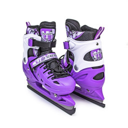 Коньки детские раздвижные Scale Sports 3493949201-M размер 34-37