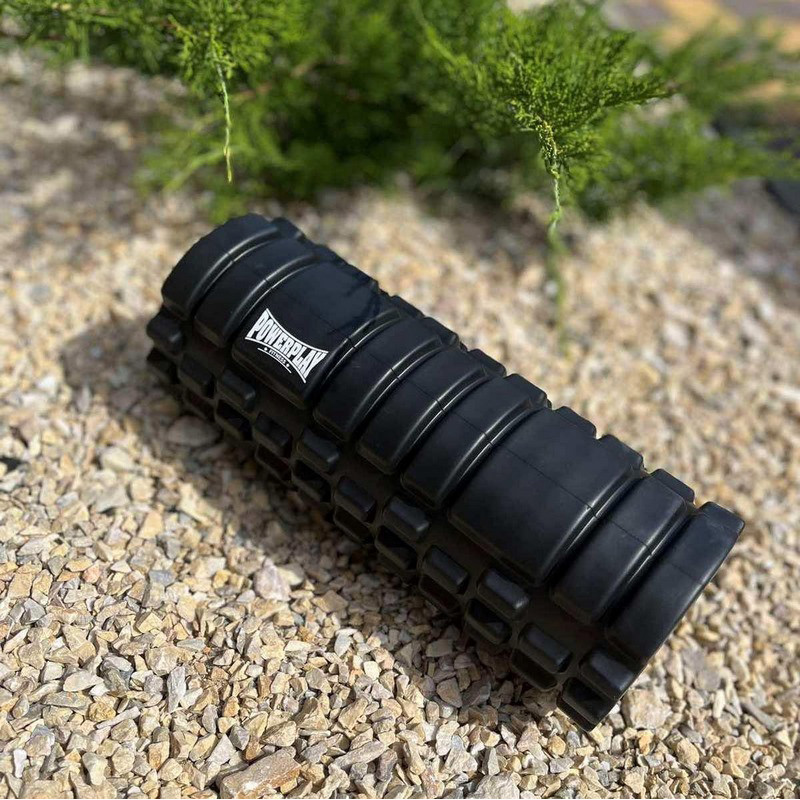 Массажный ролик (роллер) 4025 Massage Roller PowerPlay PP_4025_Black 33 x 14 см