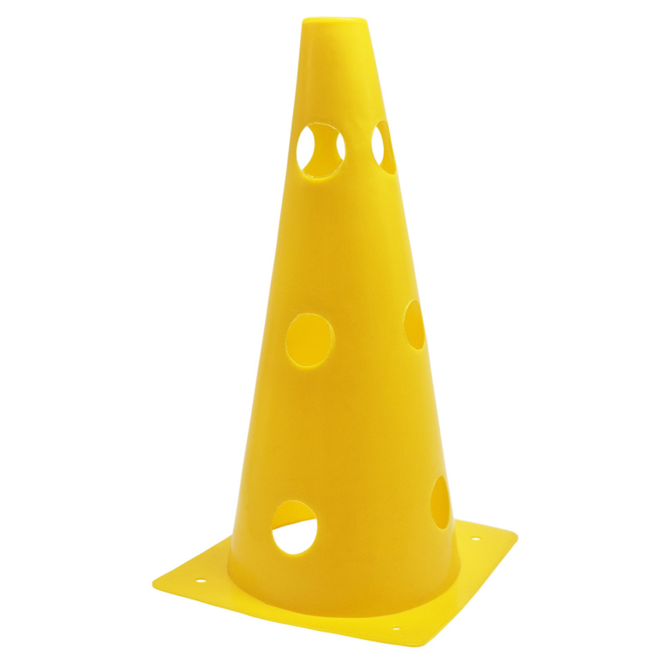 Спортивный инвентарь Фишка для разметки Bambi MS 4170(Yellow) 32 см, отверстия