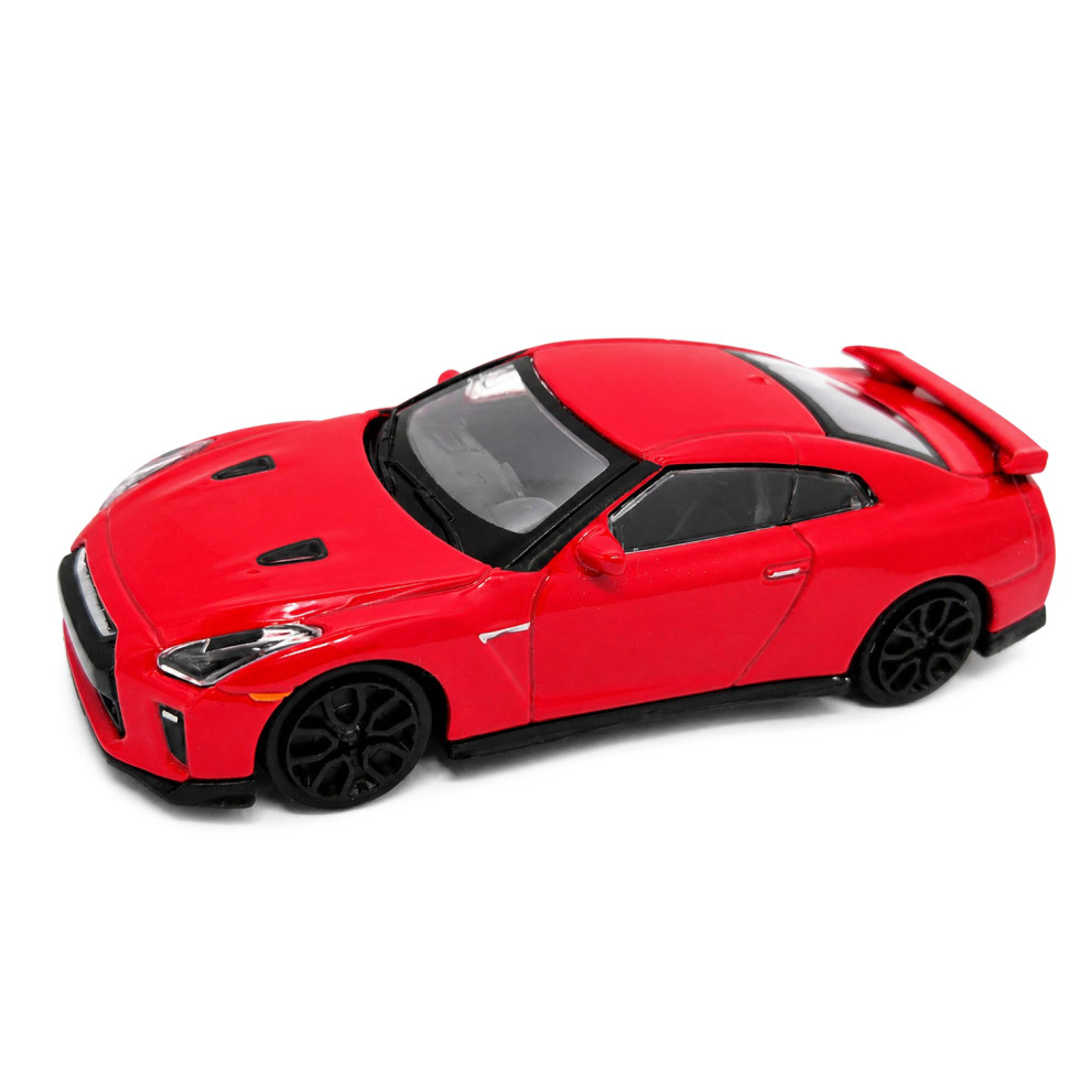 Колекційна автомодель Nissan GT-R 2017 Bburago 18-30010B-7 масштаб 1:43