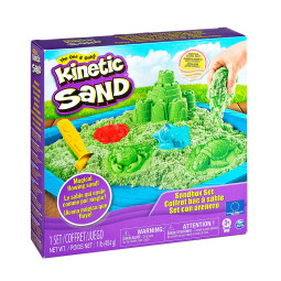 Набір піску для дитячої творчості - KINETIC SAND ЗАМОК З ПІСКУ 71402