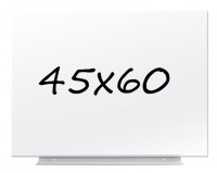 Дошка магнітно-маркерна скляна GL4560WT, 45x60