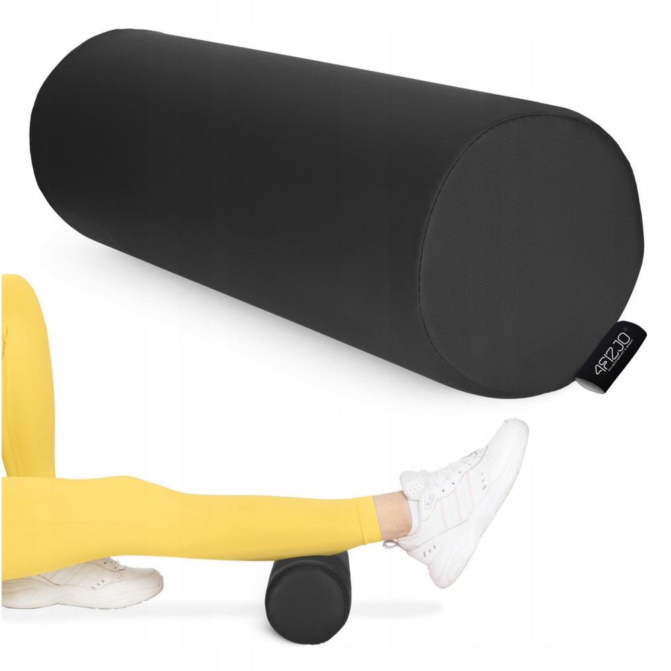 Валик для реабілітації та масажу 4FIZJO P-5905973403009 Black 30 x 10 см