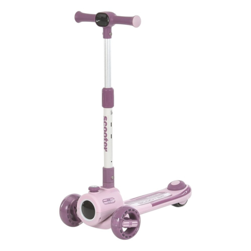Самокат дитячий триколісний Bambi JR3-135-P, колеса зі світлом